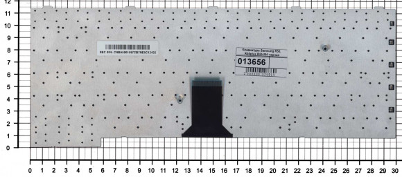 Клавиатура для ноутбука Samsung R50, R50plus R55 M4, черная Клавиатура для ноутбука Samsung R50, R50plus R55 M4, черная