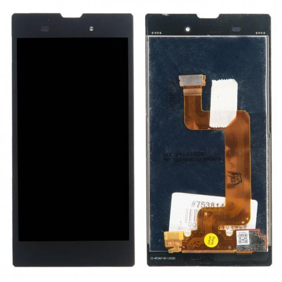Дисплей для Sony Xperia T3 D5102, D5103, D5106, M50w, в сборе с тачскрином, черный
