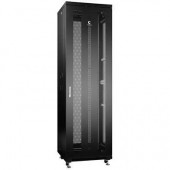 Cabeus ND-05C-42U60/120-BK Шкаф монтажный телекоммуникационный 19" напольный для распределительного и серверного оборудования 42U 600x1200x2055mm (ШхГ Cabeus ND-05C-42U60/120-BK Шкаф монтажный телекоммуникационный 19" напольный для распределительного и серверного оборудования 42U 600x1200x2055mm (ШхГ