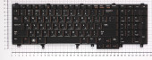 Клавиатура для ноутбука Dell Latitude E6520, E6530, E6540, черная с подсветкой Клавиатура для ноутбука Dell Latitude E6520, E6530, E6540, черная с подсветкой