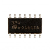 Микросхема LM324DT ST324 SOP-14 с разбора