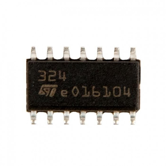 Микросхема LM324DT ST324 SOP-14 с разбора