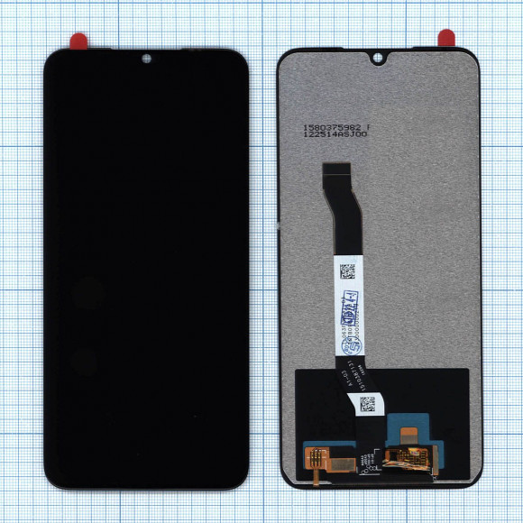 Модуль (матрица + тачскрин) для Xiaomi Redmi Note 8 HC, черный Модуль (матрица + тачскрин) для Xiaomi Redmi Note 8 HC, черный