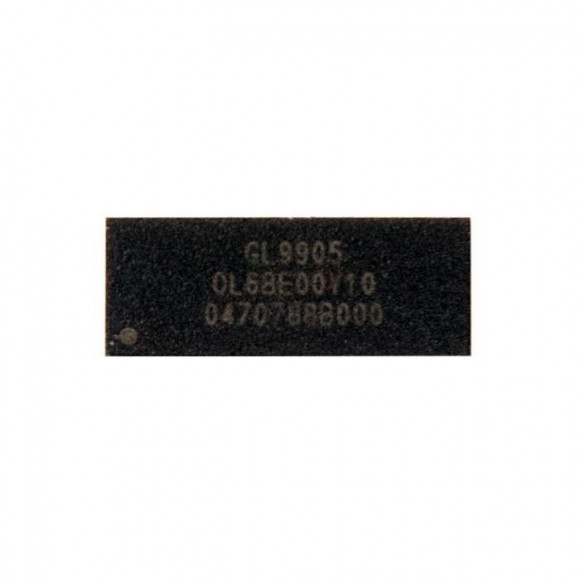 Микросхема low-power dual-lane 20 Gbps linear redriver USB 3.2 Gen2 and USB3.2 Gen2x2 GL9905 QFN-42 с разбора