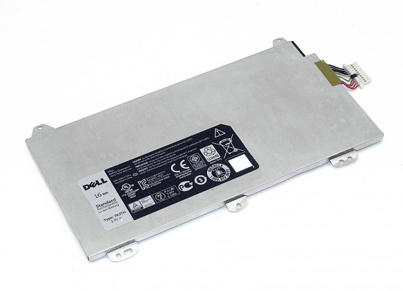 Аккумуляторная батарея 07KJTH для Dell Venue 8 Pro 3845, 3.7В, 4320мАч