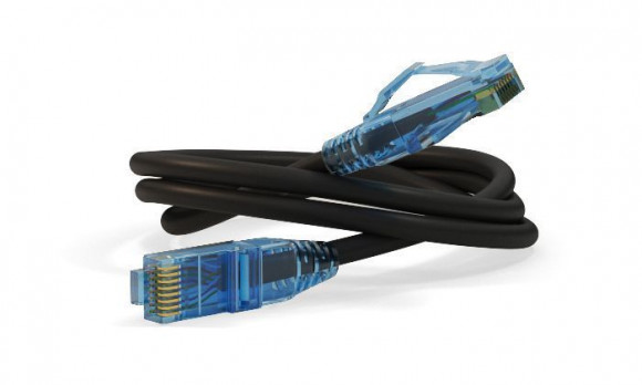 PC-LPM-UTP-RJ45-RJ45-C6-0.5M-LSZH-BK Патч-корд U/UTP, Cat.6 (100% Fluke Component Tested), LSZH, 0.5 м, черный Hyperline