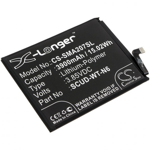 Аккумулятор CS-SMA107SL, SCUD-WT-N6 для Samsung Galaxy A10s, Galaxy A20s, 3.85В, 3900мАч, 15.02Wh