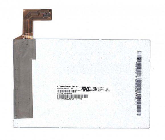 Матрица (экран) CLAA070WP06 XG для планшета Dell Venue 7 3730 (T01C), 7", 1280x800, LED, глянцевая