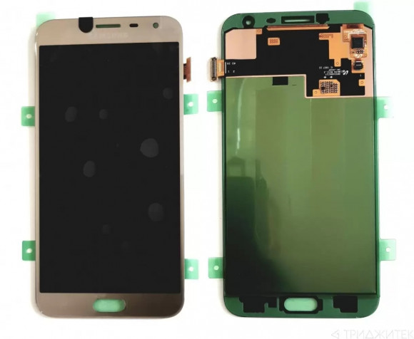 Модуль для Samsung Galaxy J4 2018 (J400F), золотой, OLED