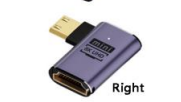 Переходник mini HDMI на HDMI вправо