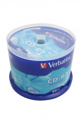 Записываемый компакт-диск Verbatim 43351 CD-R DL CB/50 700Mb, 1 штука Записываемый компакт-диск Verbatim 43351 CD-R DL CB/50 700Mb, 1 штука