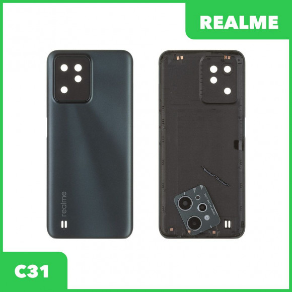 Задняя крышка для Realme C31 (RMX3501) (зеленый)