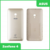 Задняя крышка корпуса для Asus ZenFone (A450CG), золотая Задняя крышка корпуса для Asus ZenFone (A450CG), золотая