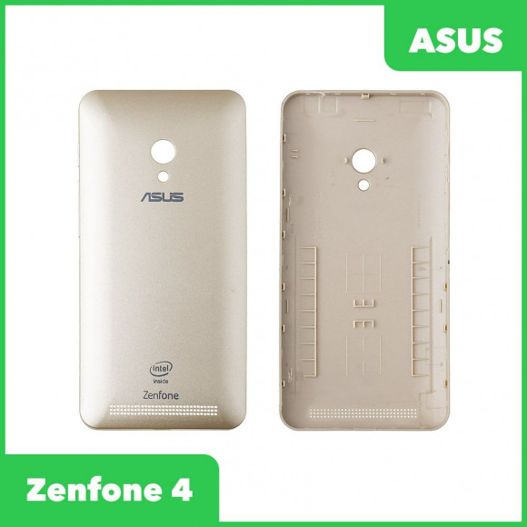 Задняя крышка корпуса для Asus ZenFone (A450CG), золотая