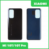 Задняя крышка для Xiaomi Mi 10T, 10T Pro (черный) Задняя крышка для Xiaomi Mi 10T, 10T Pro (черный)
