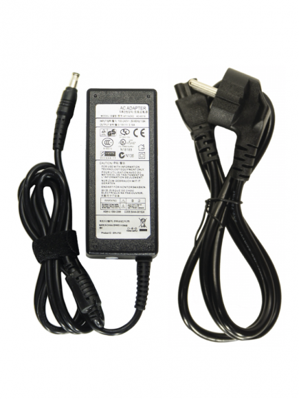 Блок питания (зарядное) для ноутбука Samsung 19В, 3.16A, 5.5x3.0мм, (High Copy)