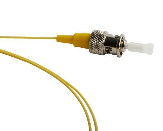 FPT-B9-9-ST/UR-1M-LSZH-YL Пигтейл волоконно-оптический SM 9/125 (OS2), ST/UPC, 1 м, LSZH Hyperline