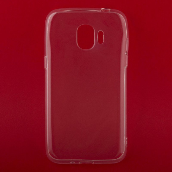 Чехол силиконовый "LP" для Samsung Galaxy J2 2018 (J250F) TPU, прозрачный (европакет)