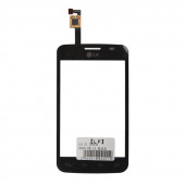 Сенсорное стекло (тачскрин) для LG Optimus L4 II Dual E445, черный