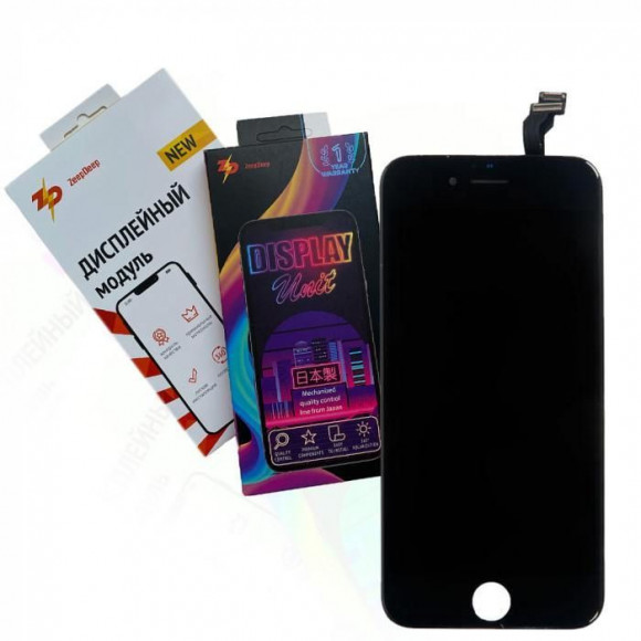 дисплей в сборе с тачскрином ZeepDeep PREMIUM для iPhone 6, черный