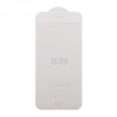Защитное стекло для Apple iPhone 6, 6s Tempered Glass 3D, белое (ударопрочное)