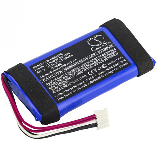 Аккумуляторная батарея CameronSino CS-HKM200SL для Harman/Kardon Onyx Min 3.7V 3000mAh 11.10Wh Аккумуляторная батарея CameronSino CS-HKM200SL для Harman/Kardon Onyx Min 3.7V 3000mAh 11.10Wh
