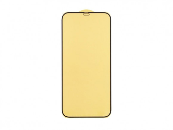 Защитное стекло 6D для Apple iPhone 12 Pro Max, черный (Vixion)