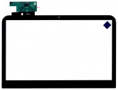 Сенсорное стекло (тачскрин) для Dell 5377R PCB-1 черный