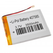 Аккумулятор 3.7v 3500mAh 85x65x4мм (2 pin)