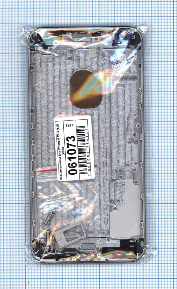 Задняя крышка для Apple iPhone 6 Plus (5.5"), серый Задняя крышка для Apple iPhone 6 Plus (5.5"), серый