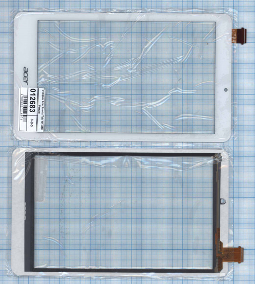 Сенсорное стекло (тачскрин) для Acer Iconia Tab W1-810, белое