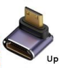 Переходник mini HDMI на HDMI вверх