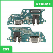 Системный разъем (разъем зарядки) для Realme C53 (RMX3760), микрофон Системный разъем (разъем зарядки) для Realme C53 (RMX3760), микрофон