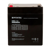 Аккумуляторная батарея Pitatel HR5-12 для ИБП, 12В, 5Ач Аккумуляторная батарея Pitatel HR5-12 для ИБП, 12В, 5Ач