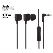 Гарнитура вставная Remax RM-502, черная Гарнитура вставная Remax RM-502, черная