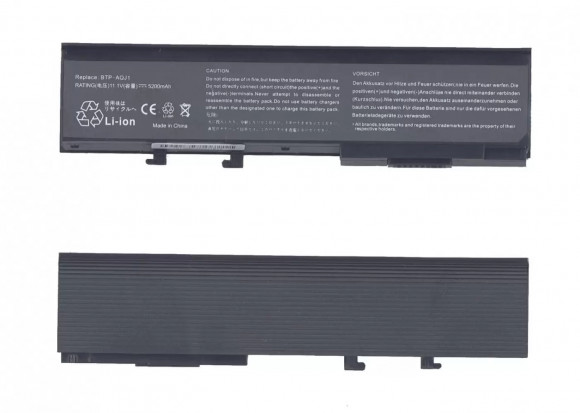 Аккумулятор (батарея) BTP-AQJ1 для ноутбука Acer Aspire 3620, 5540, 11.1В, 5200мАч, черный (OEM)