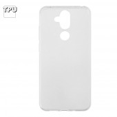 Чехол силиконовый "LP" для Nokia 8.1 TPU (прозрачный) европакет Чехол силиконовый "LP" для Nokia 8.1 TPU (прозрачный) европакет