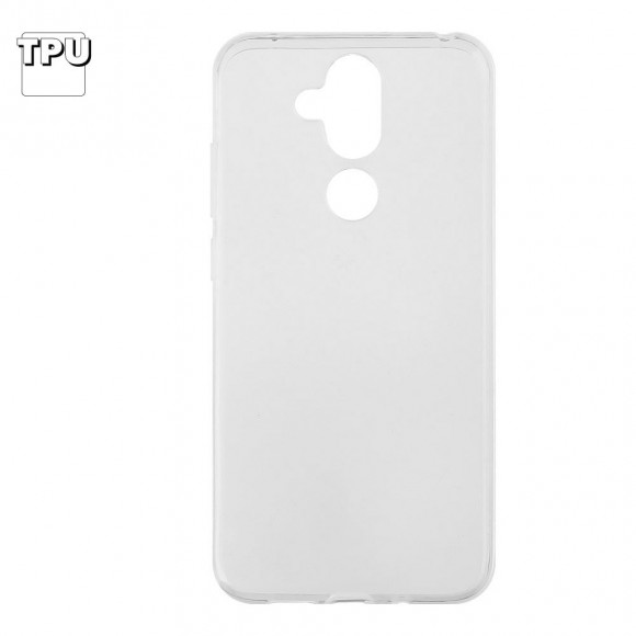 Чехол силиконовый "LP" для Nokia 8.1 TPU (прозрачный) европакет
