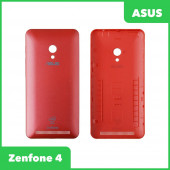 Задняя крышка корпуса для Asus ZenFone (A450CG), красная Задняя крышка корпуса для Asus ZenFone (A450CG), красная