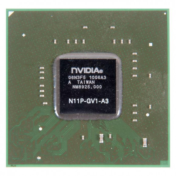 Видеочип nVidia GeForce GT325M, 11P-GV1-A3
