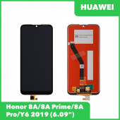 LCD дисплей для Huawei Honor 8A, 8A Prime, 8A Pro, Y6 2019 в сборе с тачскрином (черный) Premium Qual LCD дисплей для Huawei Honor 8A, 8A Prime, 8A Pro, Y6 2019 в сборе с тачскрином (черный) Premium Qual