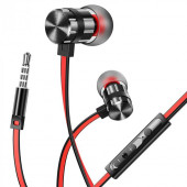 Наушники BOROFONE BM48 Acoustic универсальные с микрофоном, mini jack 3.5mm, черный