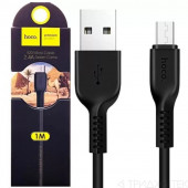 Кабель Hoco X20 Flash MicroUSB, 1 м, черный