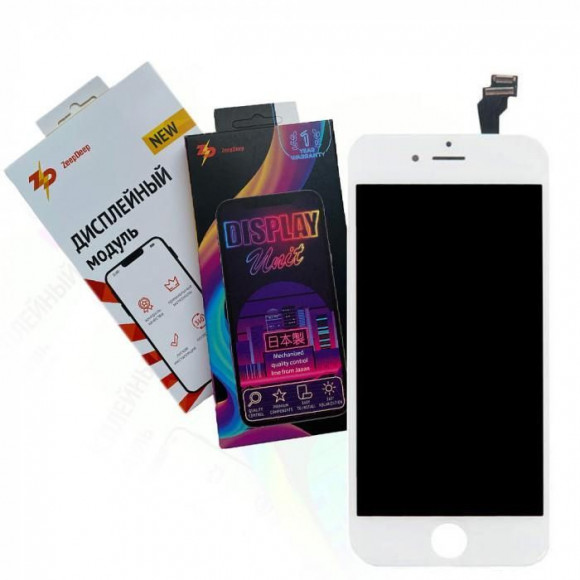 дисплей в сборе с тачскрином ZeepDeep PREMIUM для iPhone 6, белый