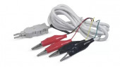 Шнур тестовый 4-х контактный Cabeus TC-4-pin-ST, зажимные контакты Шнур тестовый 4-х контактный Cabeus TC-4-pin-ST, зажимные контакты