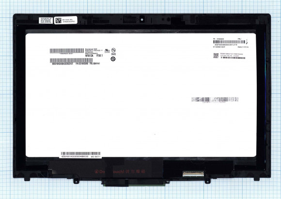 Модуль (матрица + тачскрин) для Lenovo X1 Yoga 2nd QHD черный c рамкой Модуль (матрица + тачскрин) для Lenovo X1 Yoga 2nd QHD черный c рамкой