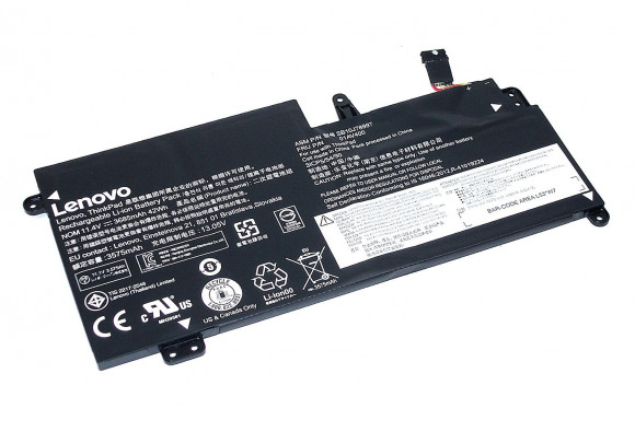 Аккумулятор (батарея) 01AV435 для ноутбука Lenovo ThinkPad 13 11.4В, 3685мАч (оригинал)