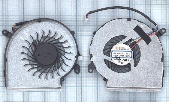 Вентилятор (кулер) для ноутбука MSI GE62VR, GE72VR, GP62MVR, GP62VR, GP72VR (GPU), 4-pin Вентилятор (кулер) для ноутбука MSI GE62VR, GE72VR, GP62MVR, GP62VR, GP72VR (GPU), 4-pin