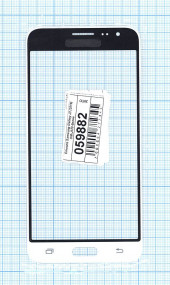 Сенсорное стекло (тачскрин) для Samsung Galaxy J3 2016 (J320F), белый Сенсорное стекло (тачскрин) для Samsung Galaxy J3 2016 (J320F), белый