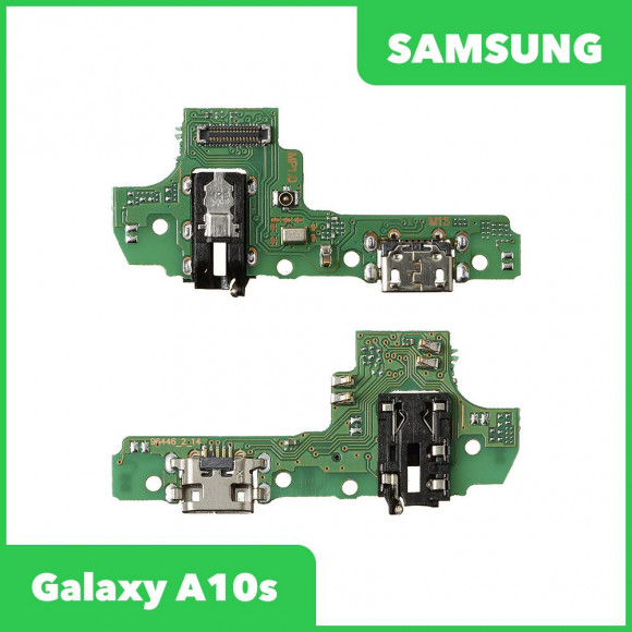 Системный разъем (разъем зарядки) для Samsung Galaxy A10s (A107F) и разъем гарнитуры, микрофон